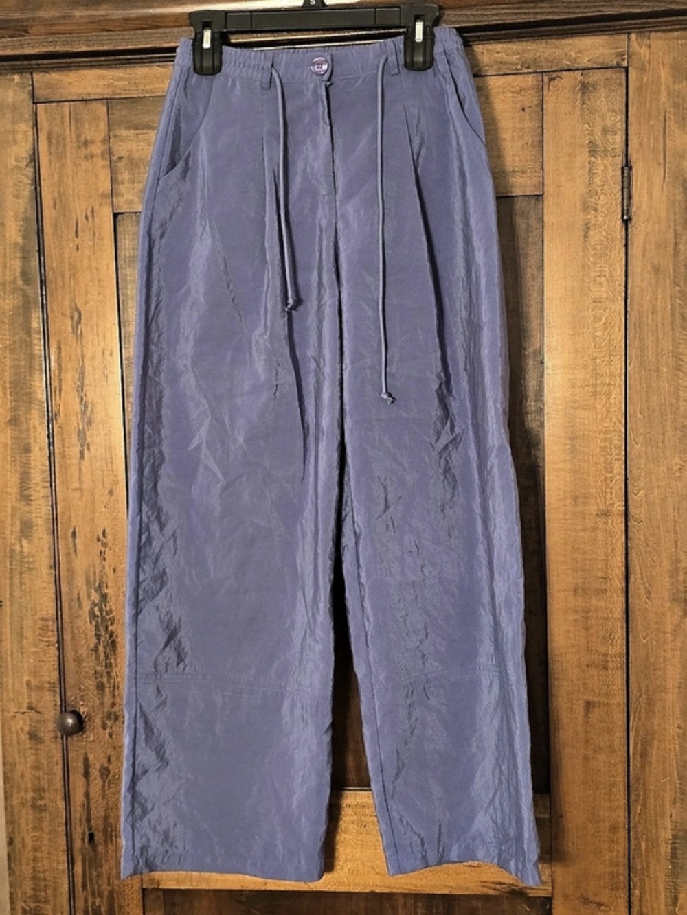 O Maeve Wide Leg Pants in Purple Size Small Like New